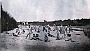 Croce di Altichiero – Padova, 1940 la colonia elioterapica nella spiaggia del fiume Brenta (Aalfredo Dalla Libera)